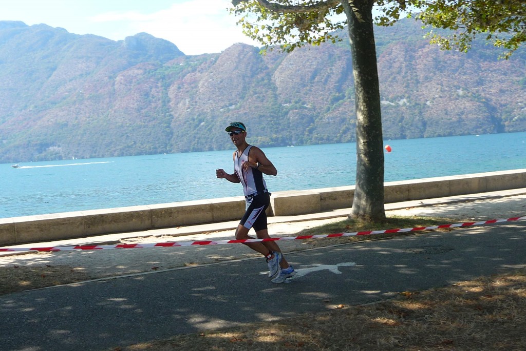 Course à pied - triathlon Aix-les-Bains 2016