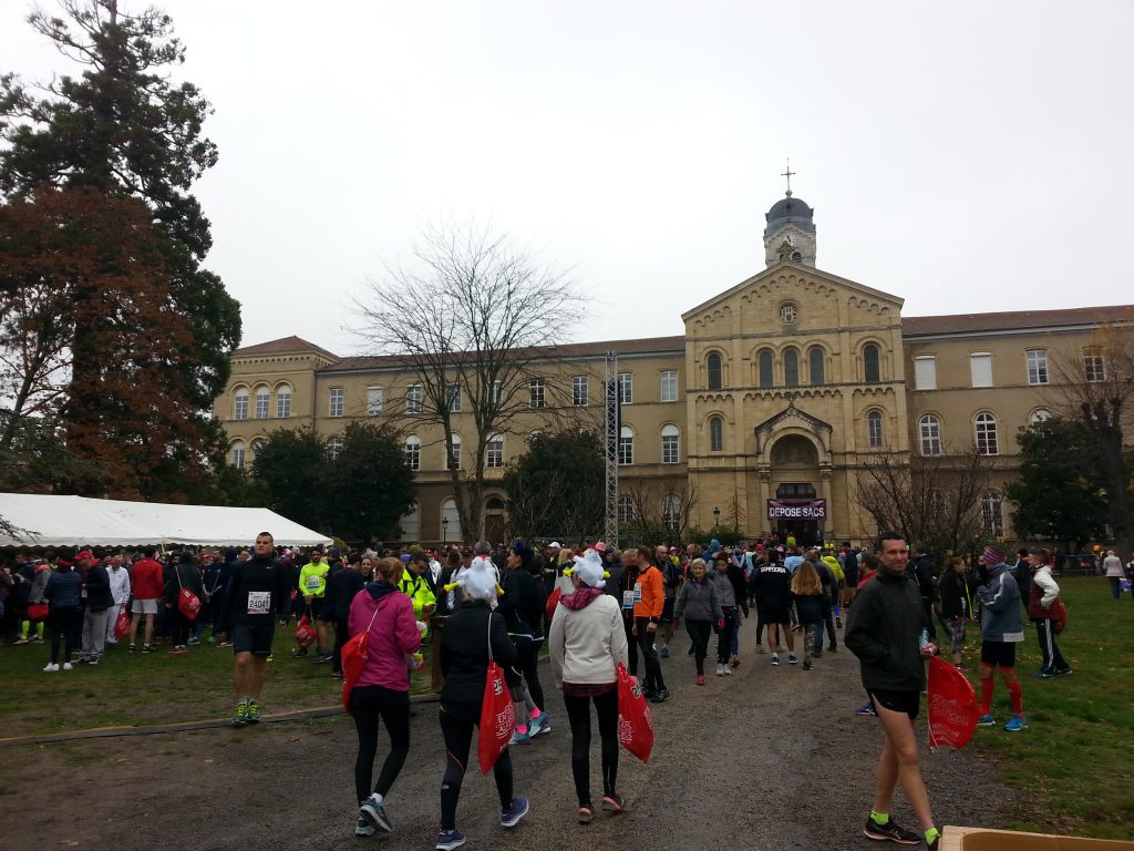Marathon du Beaujolais 2018 : parc de Mongré