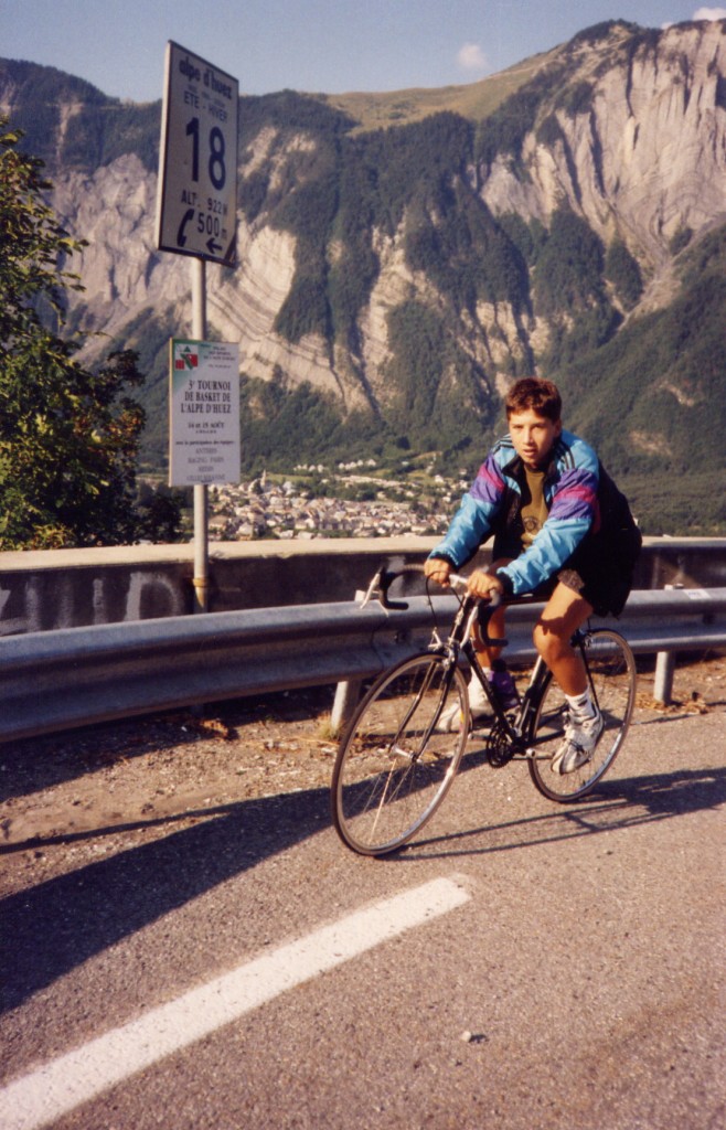 Montée de l'Alpe d'Huez - 1991 - Virage n°18