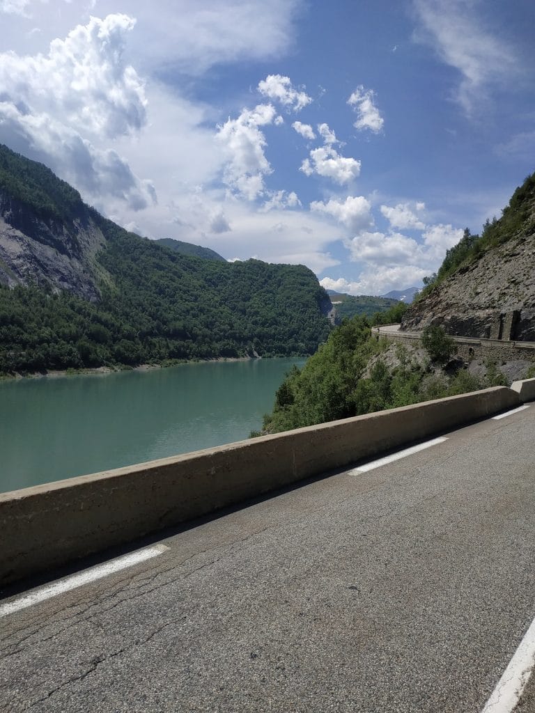 Marmotte Granfondo 2019 : lac du chambon (Isère)