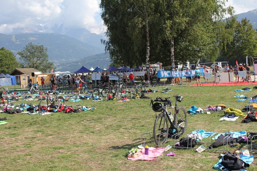 Tri du Mont Blanc 2019 - Transition vélo / course à pied