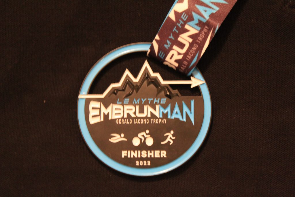 Médaille du finisher, Embrunman 2022