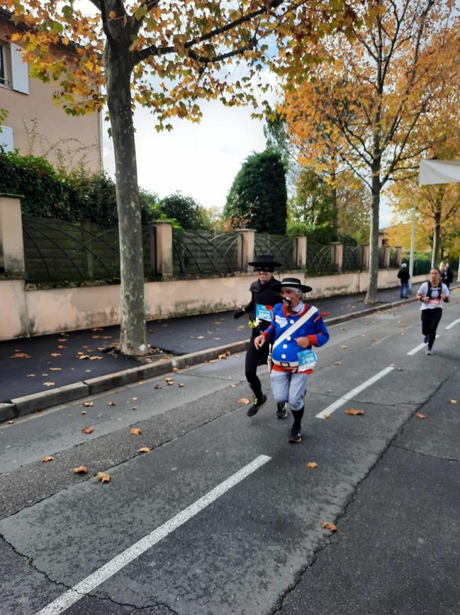 Marathon du Beaujolais - Zorro et Bernardeau